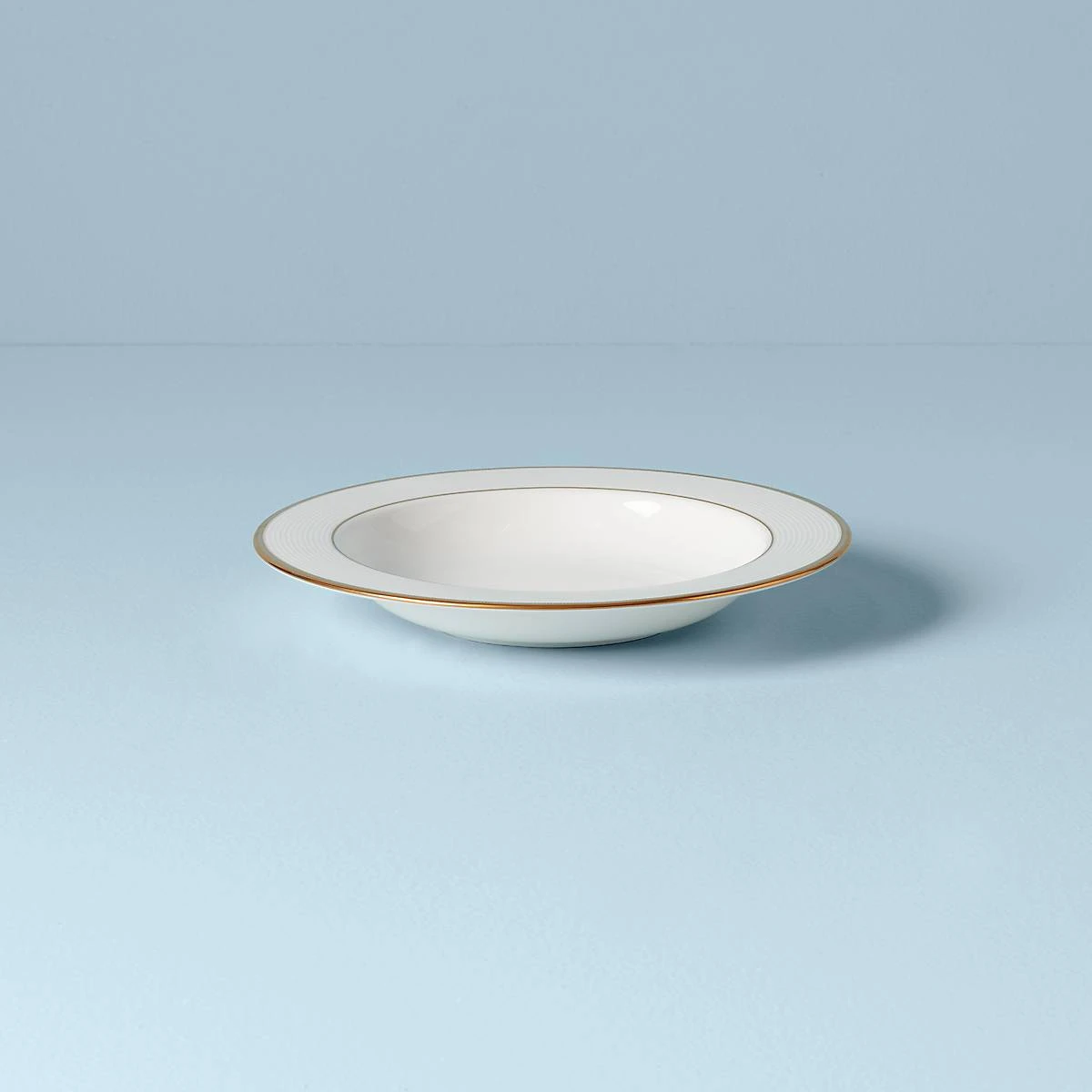 887819_w10.jpg Lenox Opal Innocence Stripe™ Rimmed Bowl Dinnerware