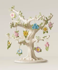 Lenox Ornament Trees Celebrate Flowers 10-Piece Ornament Set