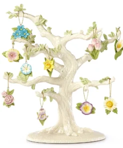 Lenox Celebrate Flowers 10-Piece Ornament & Tree Set Ornament Trees 9 Lenox Celebrate Flowers 10-Piece Ornament & Tree Set Ornament Trees