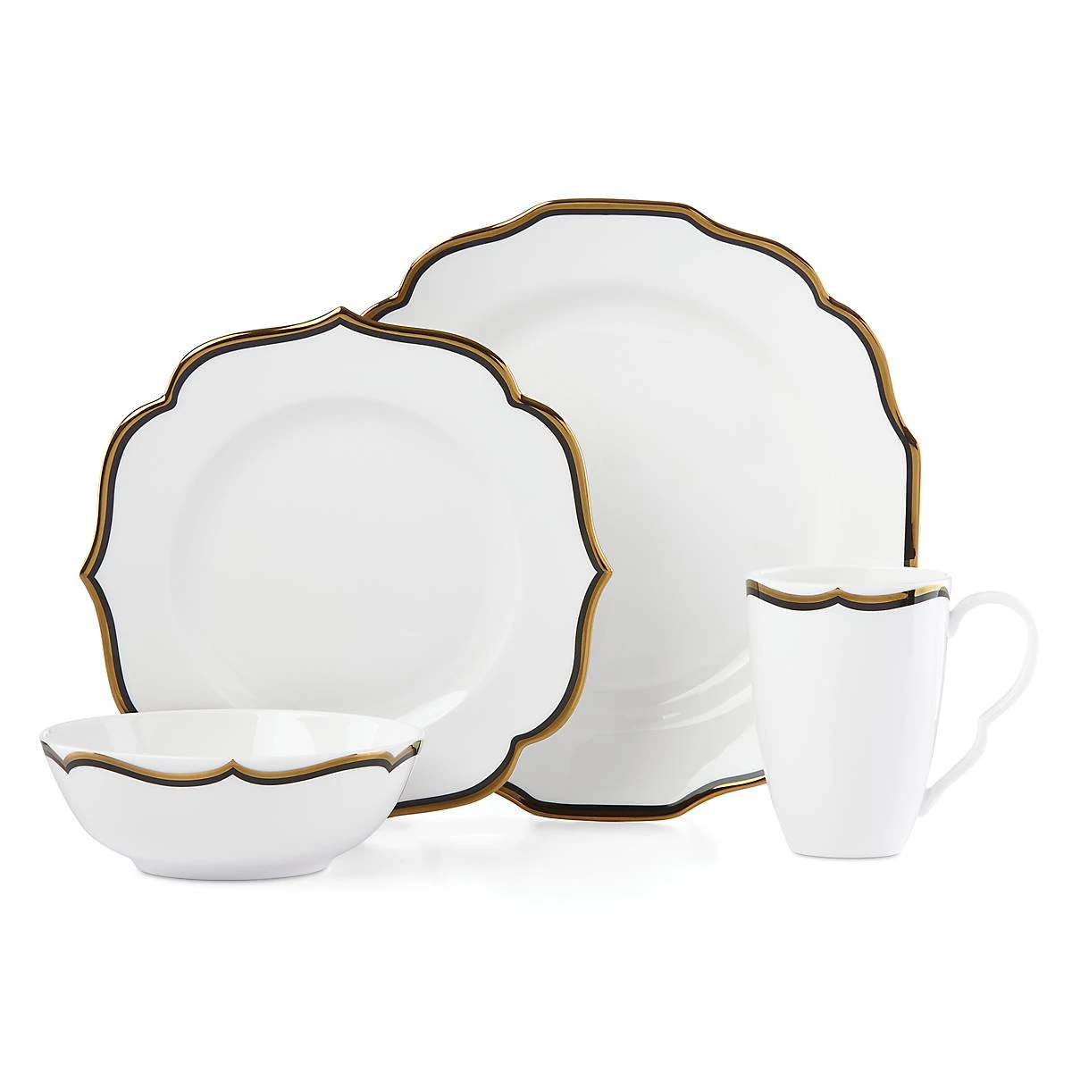 888002_wHR.jpg Lenox Contempo Luxe 4-piece Place Setting Dinnerware