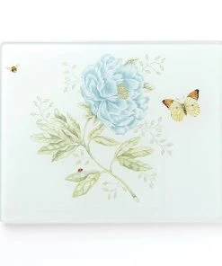 Lenox Butterfly Meadow® Small Glass Cutting Board Kitchen
