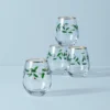 Lenox Drinkware Holiday™ 4-piece Stemless Wine Glasses