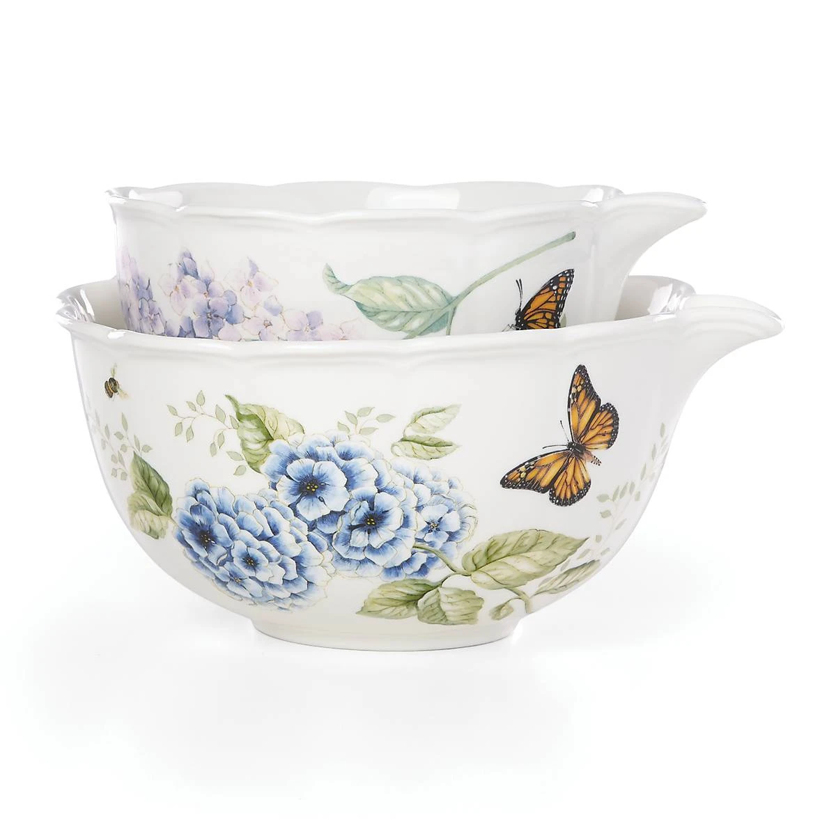 888261_w2.jpg Lenox Dinnerware Butterfly Meadow® 2-piece Nesting Bowl Set