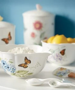 Lenox Dinnerware Butterfly Meadow® 2-piece Nesting Bowl Set 6 Lenox Dinnerware Butterfly Meadow® 2-piece Nesting Bowl Set