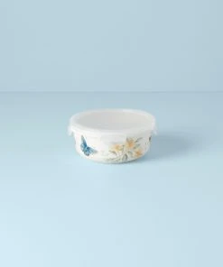 Lenox Butterfly Meadow Large Round Food Container