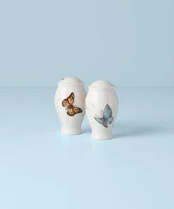 Lenox Dinnerware Butterfly Meadow Salt & Pepper Shakers