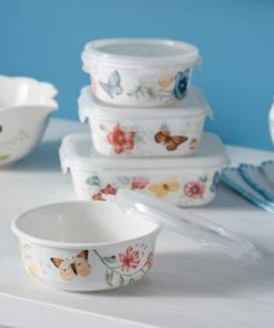 Lenox Butterfly Meadow Square Food Storage Container