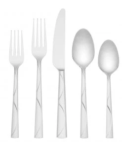 Kate Spade Park Circle 45-Piece Flatware Set