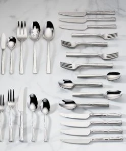 Kate Spade Park Circle 45-Piece Flatware Set