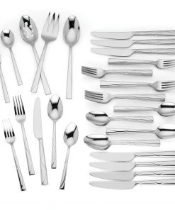 Kate Spade Park Circle 45-Piece Flatware Set