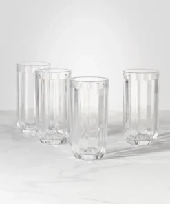 Kate Spade Park Circle 4-Piece Highball Set