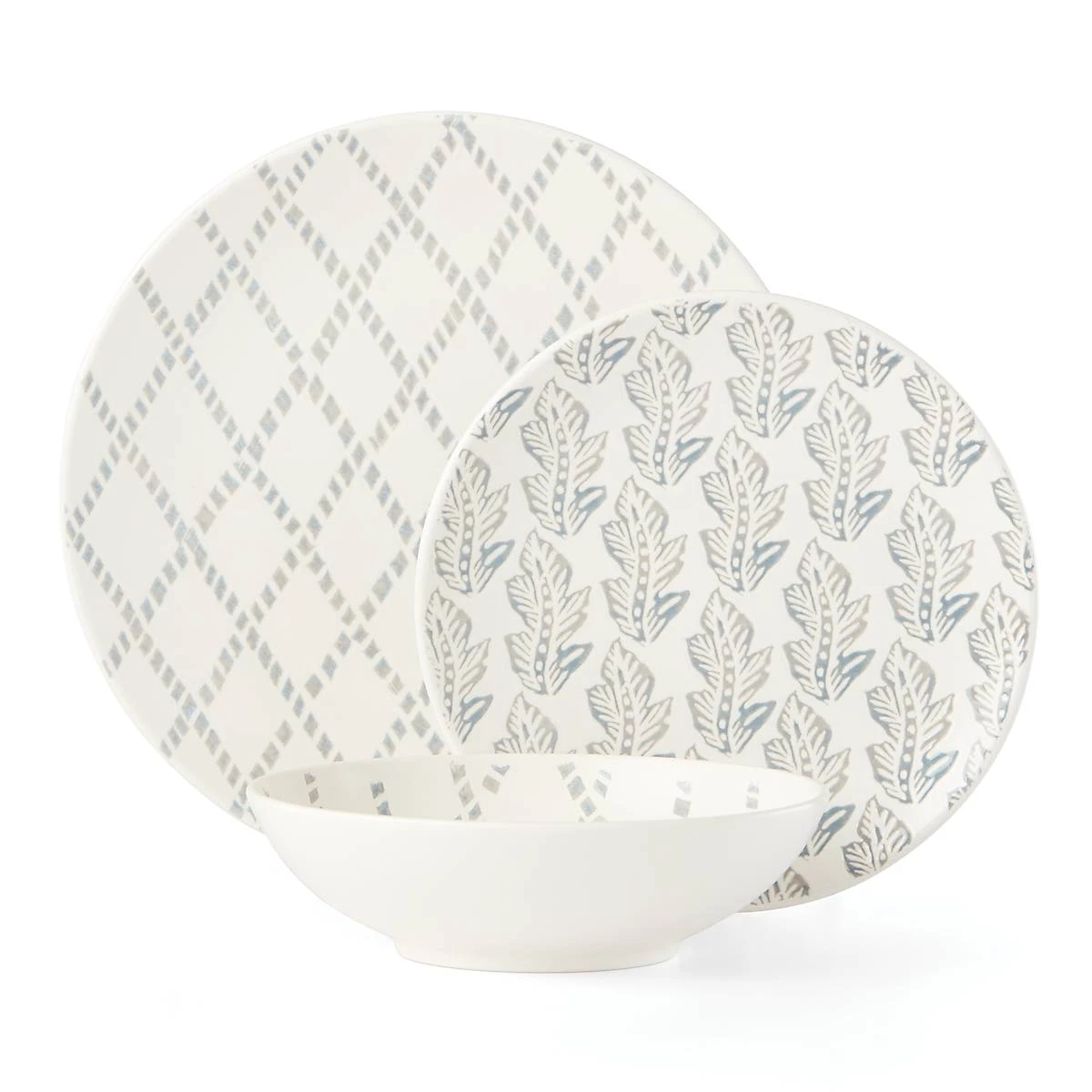 890112_w1_cf244979-30ae-4dfa-83af-21f75263e12c.jpg Lenox Dinnerware Textured Neutrals 12-piece Set