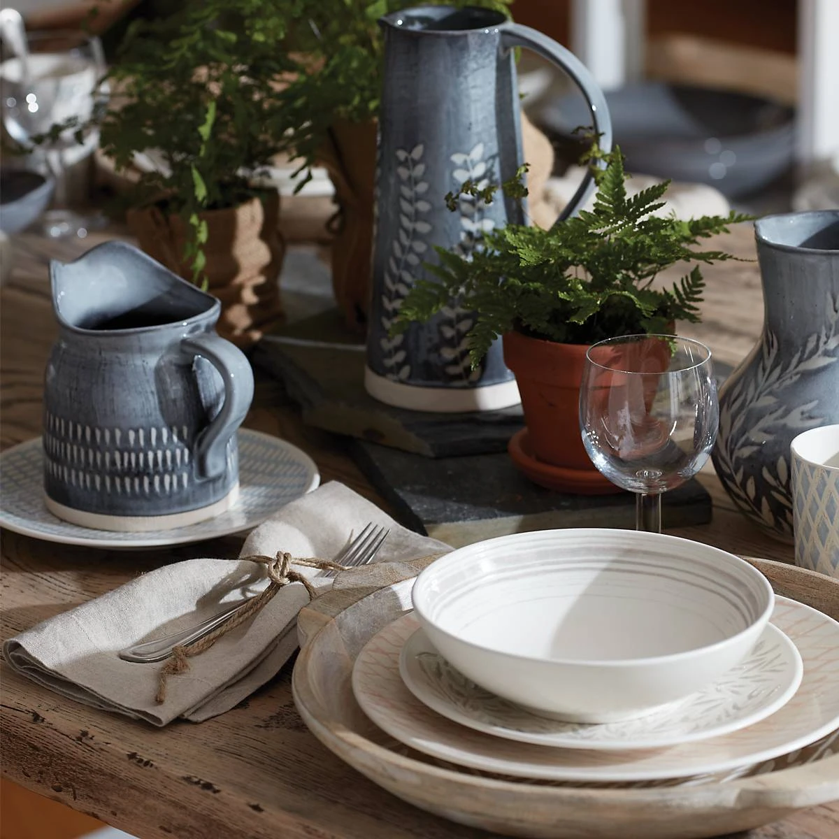 890112_w4_28dabbc5-72f8-4426-90fc-b96d2f42d40f.jpg Lenox Dinnerware Textured Neutrals 12-piece Set