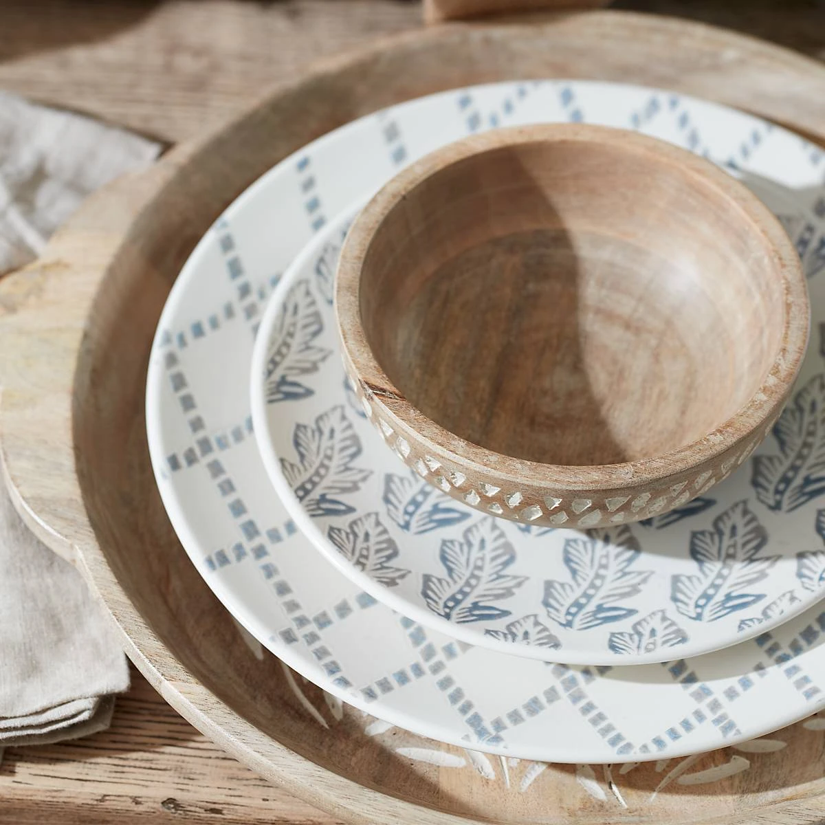 890112_w5_1adbc674-be09-498d-9e41-a02b68b6923a.jpg Lenox Dinnerware Textured Neutrals 12-piece Set