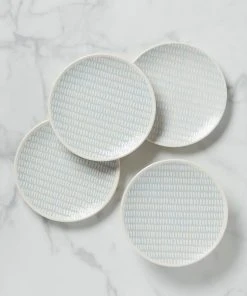 Lenox Textured Neutrals 4-piece Accent Plate Set