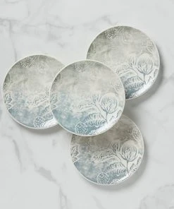 Lenox Textured Neutrals 4-piece Accent Plate Set