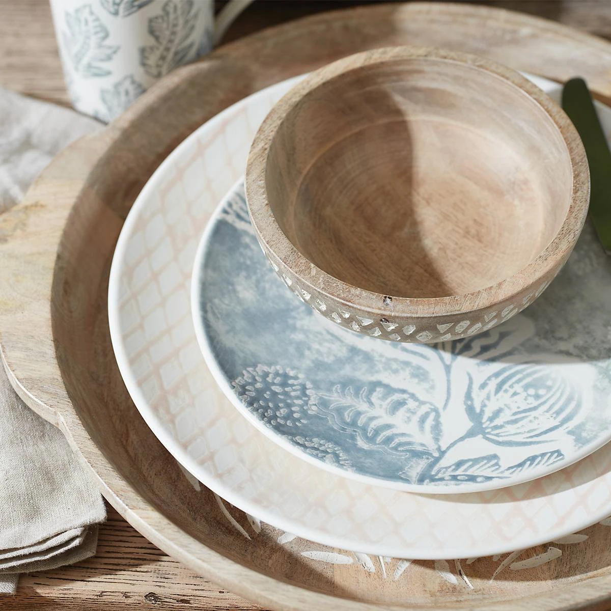 890123_w2_05591e2f-927d-43db-85c7-d1958ab97e1e.jpg Lenox Dinnerware Textured Neutrals 12-piece Set