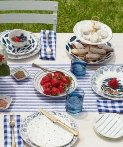 Lenox Blue Bay™ 4-piece Dessert Bowl Set Dinnerware 5 Lenox Blue Bay™ 4-piece Dessert Bowl Set Dinnerware