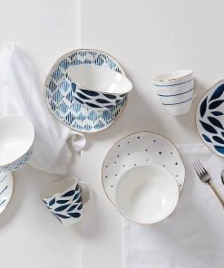 Lenox Blue Bay 12-Piece Set Dinnerware