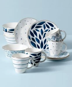 Lenox Blue Bay 12-Piece Set Dinnerware