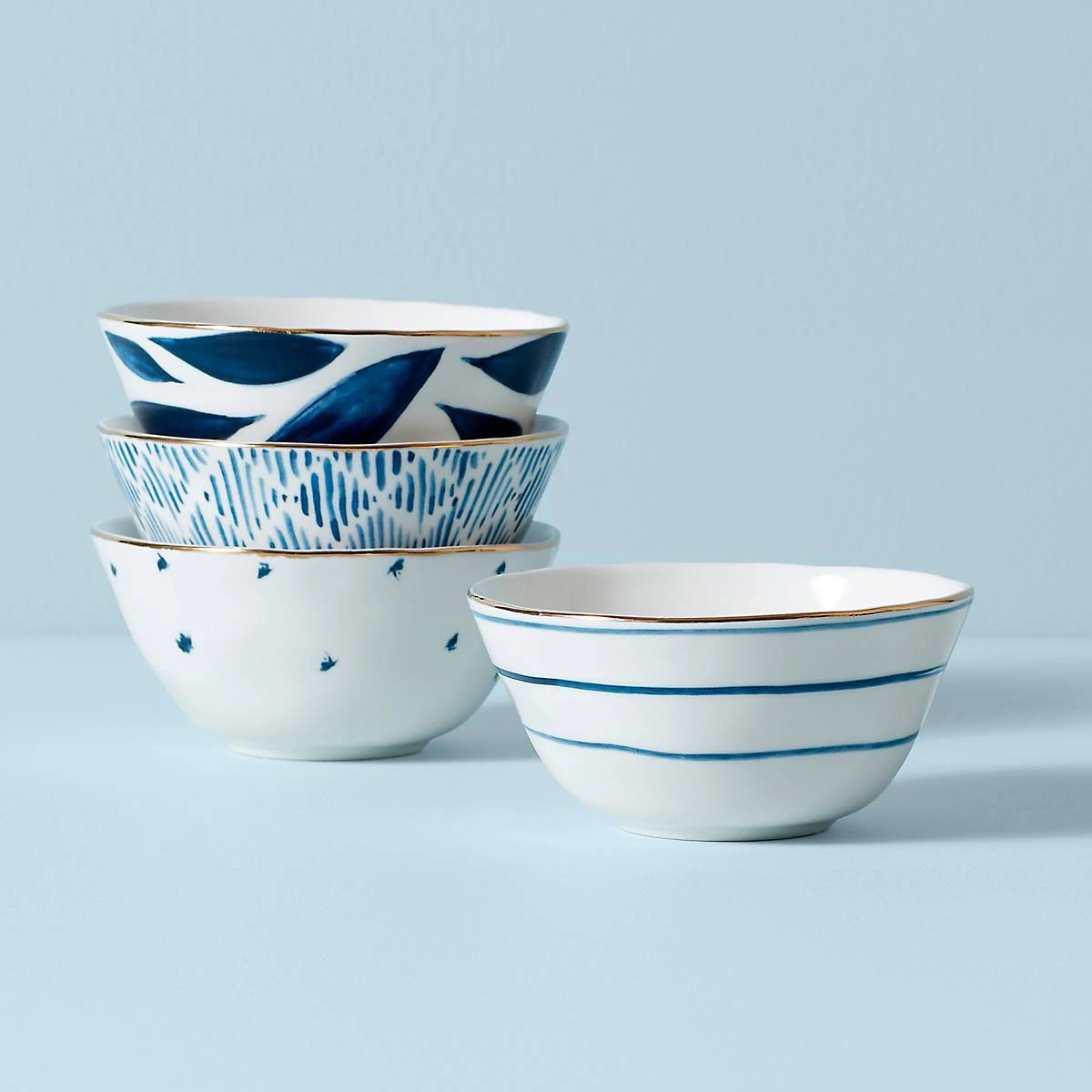 890196_w10.jpg Lenox Blue Bay™ 4-piece Dessert Bowl Set Dinnerware