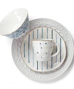Lenox Dinnerware Blue Bay 4-Piece Dessert Mug Set