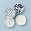 Lenox Dinnerware Blue Bay™ 4-piece Tidbit Plate Set