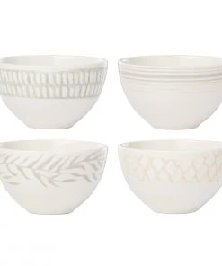 Lenox Textured Neutrals™ 4-piece Fruit Bowl Set Dinnerware