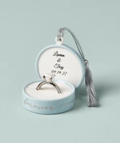 Lenox Together Forever Ring Box Ornament