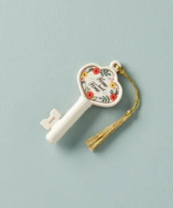 Lenox Personalized Ornaments Home Sweet Home Key Ornament