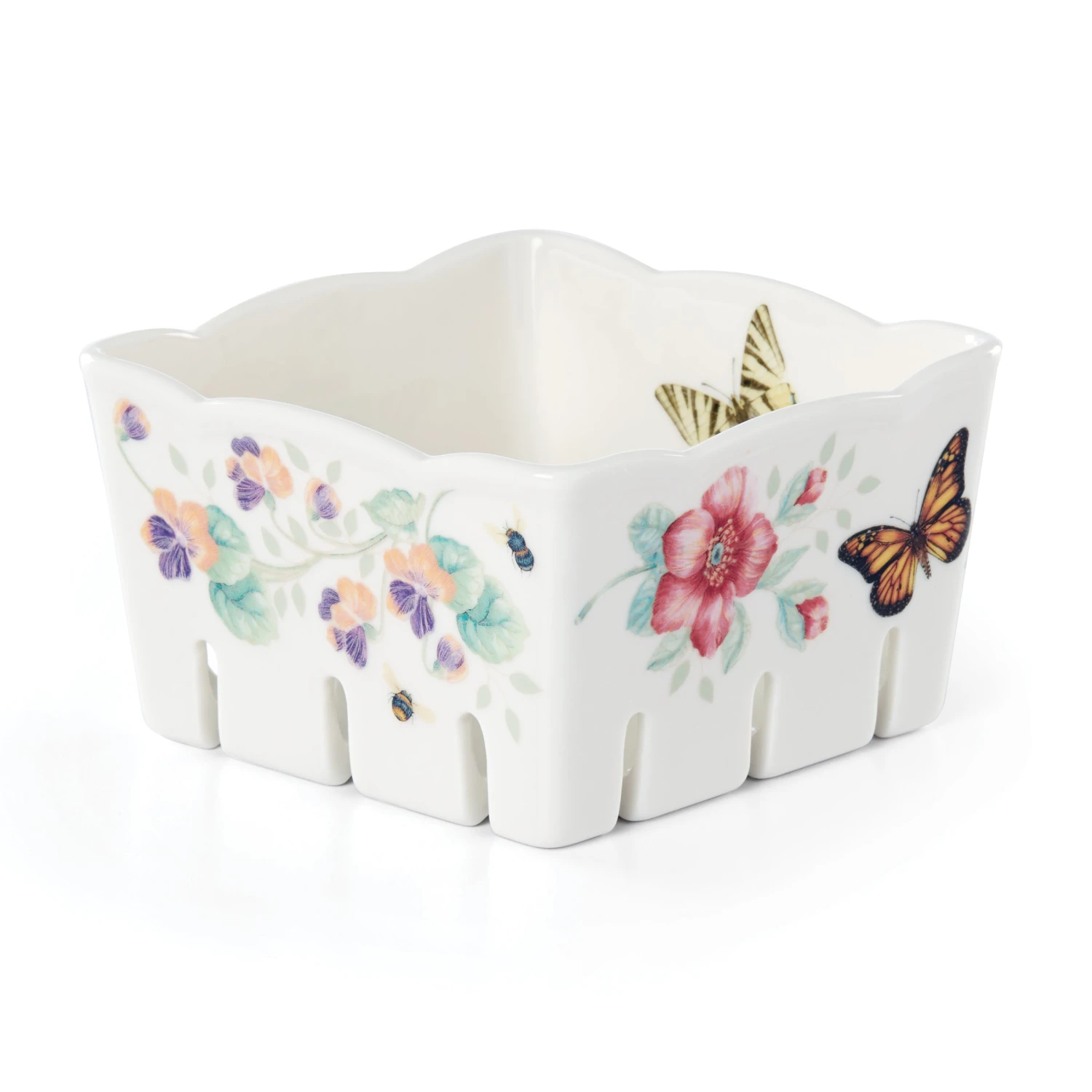 890445_wHR.jpg Lenox Butterfly Meadow Berry Bowl