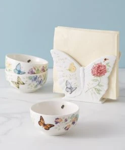 Lenox Dinnerware Butterfly Meadow Kitchen 3-Piece Mini Bowl Set