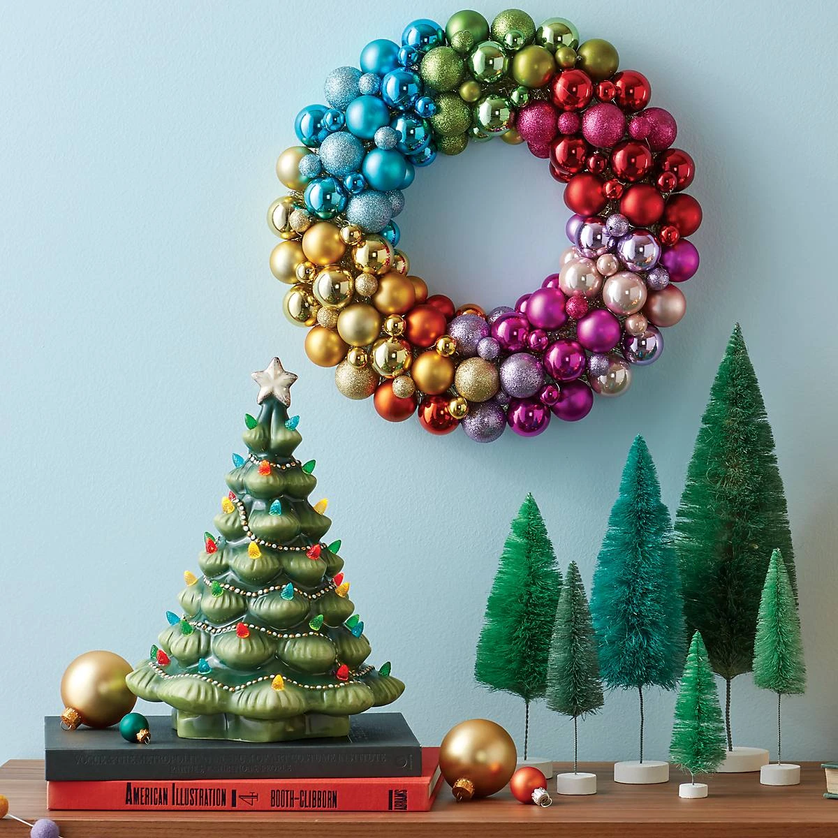 890573_w2_e411476c-d90b-4c9f-87f8-2ca988bbbaef.jpg Lenox Treasured Traditions Green Light-Up Tree Figurine