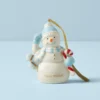 Lenox Winter Snowman Ornament Personalized Ornaments