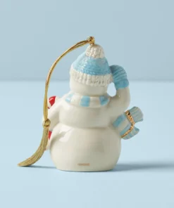 Lenox Winter Snowman Ornament Personalized Ornaments