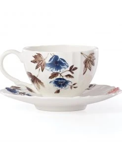 Lenox Sprig & Vine Teacup & Saucer