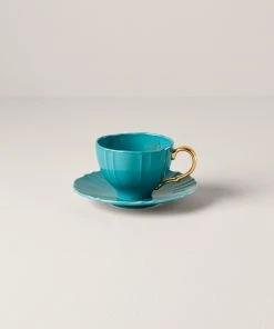 Lenox Sprig & Vine Teacup & Saucer