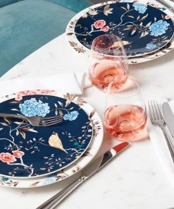 Lenox Sprig & Vine 4-Piece Dinner Plate Set Dinnerware