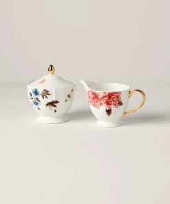 Lenox Sprig & Vine Sugar & Creamer Set