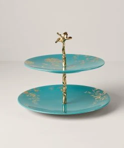 Lenox Dinnerware Sprig & Vine 2-Tiered Server