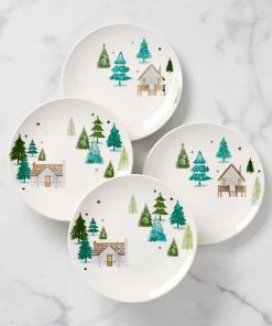 Lenox Balsam Lane 4-piece Accent Plate Set Dinnerware