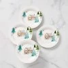 Lenox Balsam Lane 4-Piece Tidbit Plate Set 1 Lenox Balsam Lane 4-Piece Tidbit Plate Set