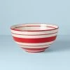Lenox Holiday Handpaint Stripe Mixing Bowl 2 Lenox Holiday Handpaint Stripe Mixing Bowl