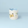 Lenox Butterfly Meadow Scalloped Blue Geranium Candle