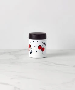Kate Spade Vintage Cherry Dot Insulated Food Container Kitchen