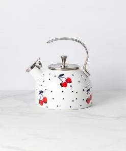 Kate Spade Kitchen Vintage Cherry Dot Tea Kettle