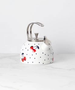 Kate Spade Kitchen Vintage Cherry Dot Tea Kettle