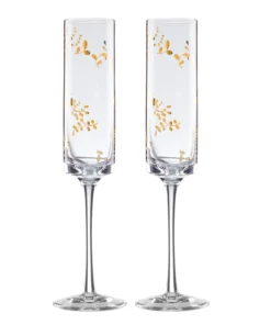 Lenox Opal Innocence Flourish 2-Piece Toasting Flute Set Drinkware