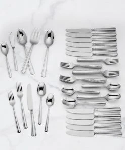Lenox Amber Hill 65-Piece Flatware Set