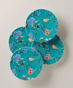 Lenox Sprig & Vine Set Of 4 Accent Plates Dinnerware